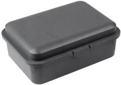 MFP Pasztell színű uzsonnás doboz, 16x11x5, 5cm, kicsi, MFP, sötétszürke (MFP-1043065) - mesescuccok