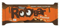 Roobar Baton cu arahide invelit in ciocolata bio 30g Roobar