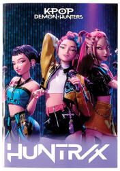 GIM K-pop Démonvadászok Singers A4 vonalas füzet 50 lapos GIM36402444A (GIM36402444A)