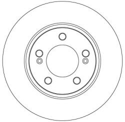 TRW Disc frana TRW DF6924S (DF6924S)