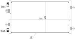 MTR Condensator, climatizare MTR 13054401 (13054401) - fixbox