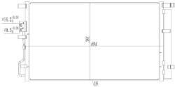 MTR Condensator, climatizare MTR 13054900 (13054900) - fixbox