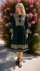 Ie traditionala Rochie Traditionala cu broderie Melania 4