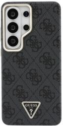 GUESS Husa Guess 4G Triangle Logo cu MagSafe compatibila cu Samsung Galaxy S26 Ultra, Negru (3666339613471)