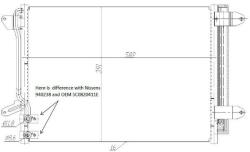 MTR Condensator, climatizare MTR 13054555 (13054555) - fixbox
