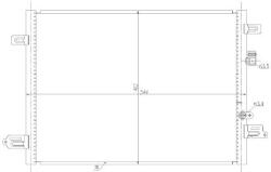MTR Condensator, climatizare MTR 13054754 (13054754) - fixbox