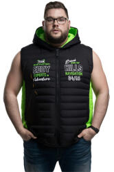 EDDY HILLS - Ultimates ADVENTURE fekete-neon kapucnis (Méret 6XL)