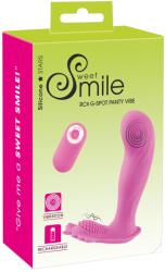 Sweet Smile Vibrator pentru Chilot Sweet Smile G-Spot cu Telecomandă - 10 Moduri Vibrator