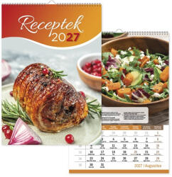 PD Calendar Naptár fali pd Receptek 30x42 cm 2027
