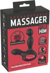 You2Toys Plug Vibrant pentru Prostată din Silicon - Încălzire, Rotație și Telecomandă
