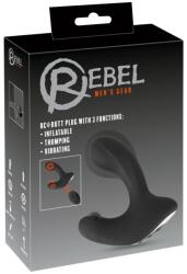 Rebel Plug Anal Gonflabil Rebel cu 3 Funcții și Telecomandă