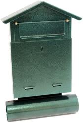 Damech Cutie postala, cu loc pentru ziar, verde, format B6, 23x7x37.5 cm, Damech (SZ02T) - edanco