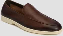 Doucal's Șlapi Din Piele Pentru Bărbați Doucals Mocassino Vaschetta Daino