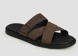 Doucal's Șlapi Din Piele Pentru Bărbați Doucals Sandalo Lama - sportofino - 1 490,00 RON