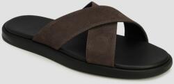 Doucal's Șlapi Din Piele Pentru Bărbați Doucals Sandalo Lama - sportofino - 1 260,00 RON