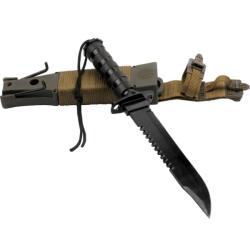 HARAHU Cuțit de exterior PS - 41151 - Negru / Tip 2 KP41151