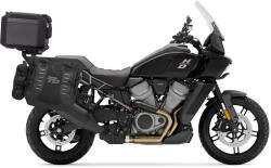 Shad Complete set of SHAD TERRA TR40 adventure saddlebags and SHAD TERRA BLACK aluminium 55L topcase, including mounting kit SHAD Harley Davidson Pan America 1250 (282639)