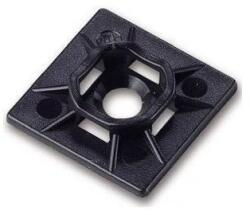 ELEMATIC Suport adeziv ELEMATIC 5475 RB 27x27 black 100 buc (5475 RB)