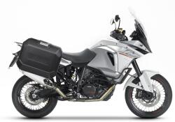 Shad Set complet cutii aluminiu laterale, 36L 47L SHAD TERRA NEGRU, include kit montare SHAD KTM Adventure 1090, 1190, Super Adventure 1290 (R, S) (261328)