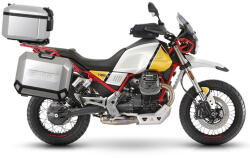 Shad Set complet de cutii aluminiu SHAD TERRA, 48L cutie centrala si 36L 47L cutii laterale, incluzand set de montaj si placa SHAD MOTO GUZZI V 85 TT (258275)