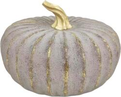 MagicHome Decor dovleac MagicHome Nature din polyresin, auriu-gri, 33, 8 cm (8092411)