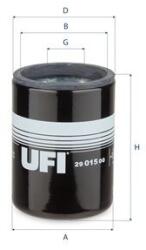 UFI Filtru agent frigorific UFI 29.015. 00 (29.015.00)