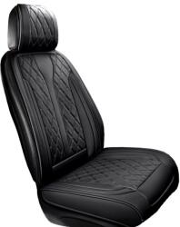 RO GROUP Husa scaun auto universala RoGroup din piele PU perforata, neagra (IN4105)