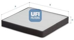 UFI Filtru, aer habitaclu UFI 53.620. 00 (53.620.00)