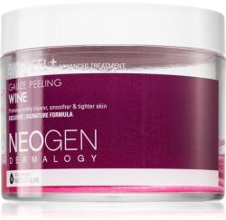 Neogen Bio-Peel+ Gauze Peeling Wine arctisztító peeling párnácskát a bőr kisimításáért és a pórusok minimalizásáért 30 db