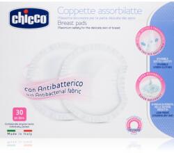 Chicco Breast Pads White egyszer használatos melltartóbetétek 30 db