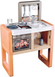 Smoby Bucătărie Vanilla Kitchen Smoby cu 11 accesorii și blat de lucru de 51 cm (SM311800) Bucatarie copii