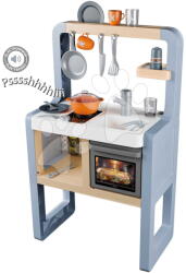 Smoby Bucătărie electronică Rosemary Kitchen Smoby cu sunet și 19 accesorii înălțimea blatului de lucru 51 cm (SM311801) Bucatarie copii