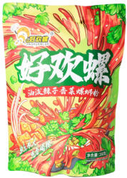 HaoHuanLuo chiliolajos és korianderes folyami csigás rizstészta 260g