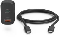 Hama Adaptor universal Hama Kfz USB C pentru laptop, 65W, negru (80213178)