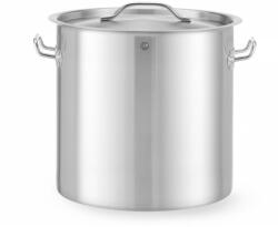 HENDI Oala Inalta HENDI cu Capac, Capacitate 25L, Inox, Potrivit pentru Toate Tipurile de Aragaz (99925949)