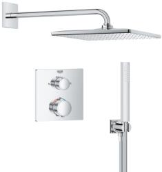 GROHE Sistem de dus incorporabil GROHE Precision 310, 31cm, cu termostat, crom (96391532)