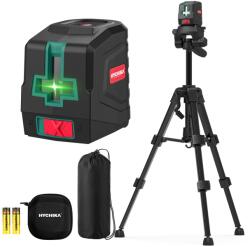 Hychika Better Tools For Better Life Laser de nivelare cu stativ HYCHIKA, verde, auto-nivelare, 8 ore autonomie (35221113)