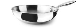 ibili Wok IBILI Triply Natural 20 cm, inox, inductie, fara antiaderent (96408915)