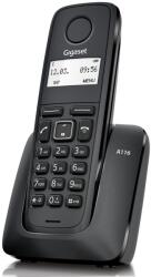 Gigaset Telefon fix Gigaset A116, DECT, negru, cu display incorporat (33416225)