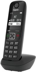 Gigaset Telefon fara fir Gigaset AS690HX cu display mare, negru, compatibil cu routere (50294144)