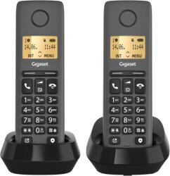 Gigaset Telefon fix Gigaset Pure 120 Duo - 2 aparate, antracit, cu afisaj iluminat (4440938)