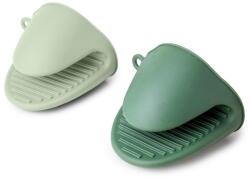 IBILI Set 2 Manusi Silikon IBILI, Hitzebestandig, Verde, 8.5 x 9 cm (82398759)