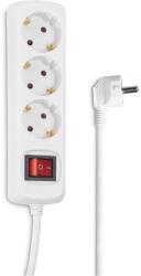 Hama Priza multipla Hama 3-faceri, 5m cablu, cu intrerupator si protectie (33089191)