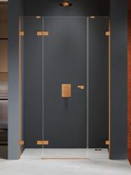 NEW TRENDY Eventa Copper Brushed zuhanyajtók 150 cm dönthető réz csiszolt/átlátszó üveg EXK-8004 (EXK8004)
