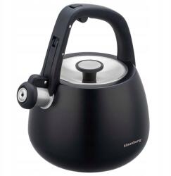 Klausberg Acél Vízforraló Síppal 2, 5L Klausberg KB-7774 (KB-7774)