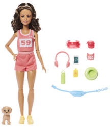 Mattel Barbie feltöltõdés - futó Barbie baba kiegészítõkkel 36805