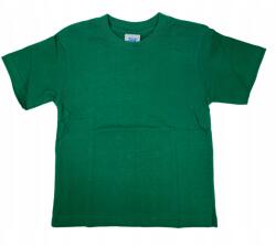 JHK Gyerek póló Zöld pamut M-es méret (122-128) A11 minta (TSRK150 Kid T-Shirt)
