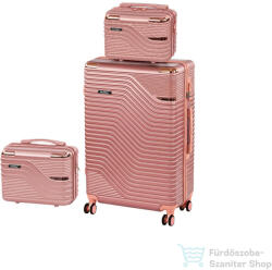 Leziter TraveLux Urban XIV gurulós bőrönd szett rosegold LTRUBS-XIV-RG (LTRUBS-XIV-RG)