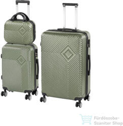 Leziter TraveLux Pro XVI gurulós bőrönd szett olajzöld LTRPBS-XVI-OG (LTRPBS-XVI-OG)