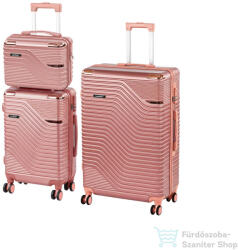 Leziter TraveLux Urban XIX gurulós bőrönd szett rosegold LTRUBS-XIX-RG (LTRUBS-XIX-RG)